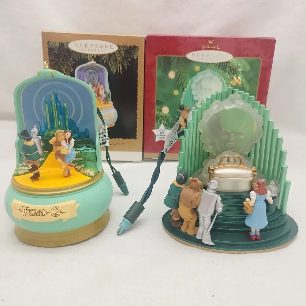 Ornaments Hallmark Keepsake WIZARD OF OZ Set Of 10 90s-00s List Below New Open